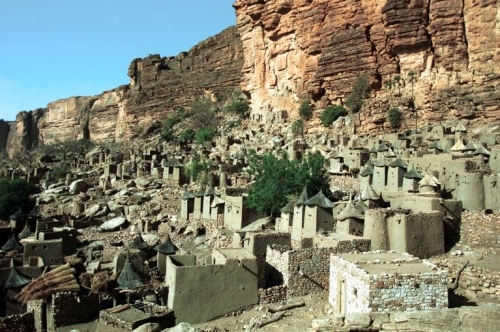 art africain,raoul lehuard,revue arts d'afrique noire,afrique,falaise de bandiagara,mali,dogon,tellem,ceux qui étaient avant nous,